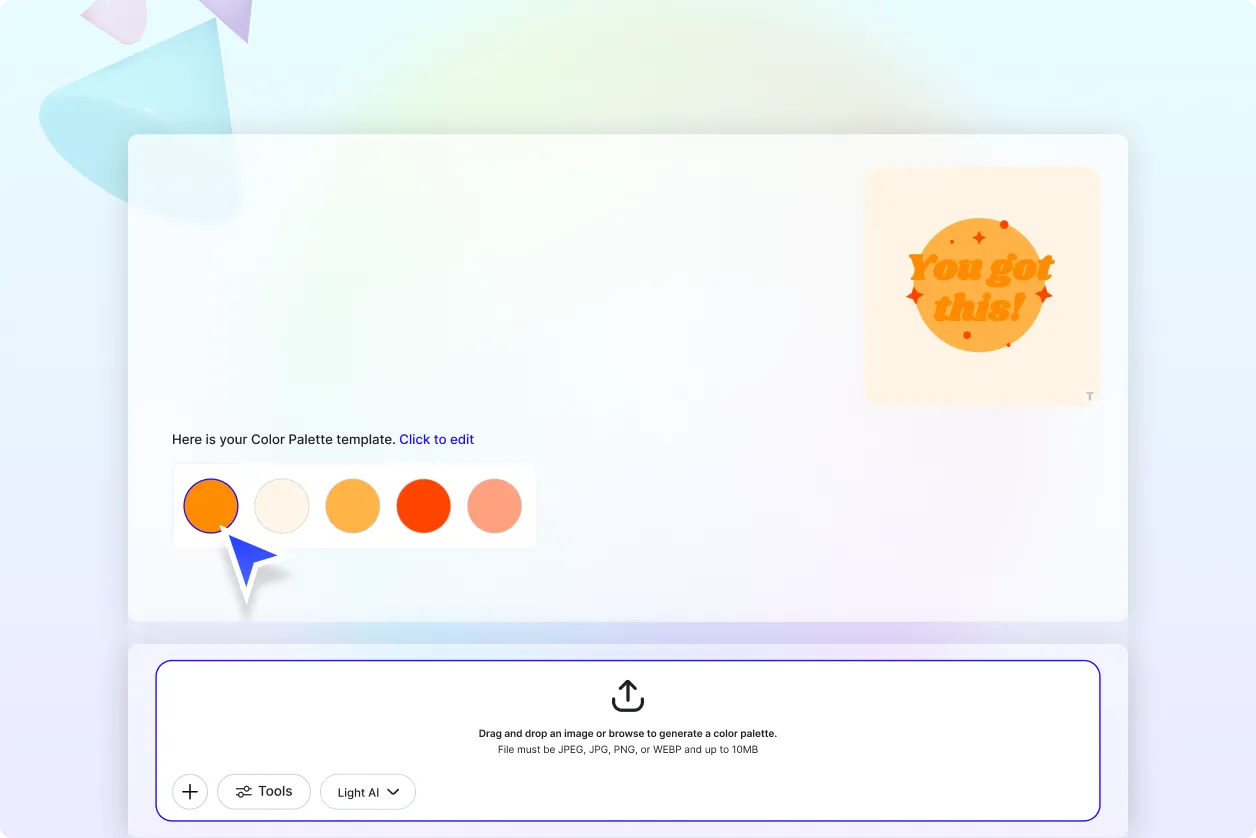 Free AI Color Palette Generator, Create Color Palette Images Online [ No Signup ]